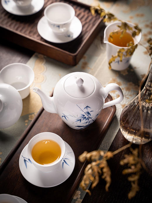富玉 丨 富玉景德镇陶瓷茶具套装家用2026新款高端玲珑瓷茶壶茶杯泡茶专用 商品图1