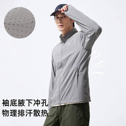 【风朵2.0】拓路者防晒衣男款夏季防紫外线皮肤衣轻薄防晒服外套 商品图1