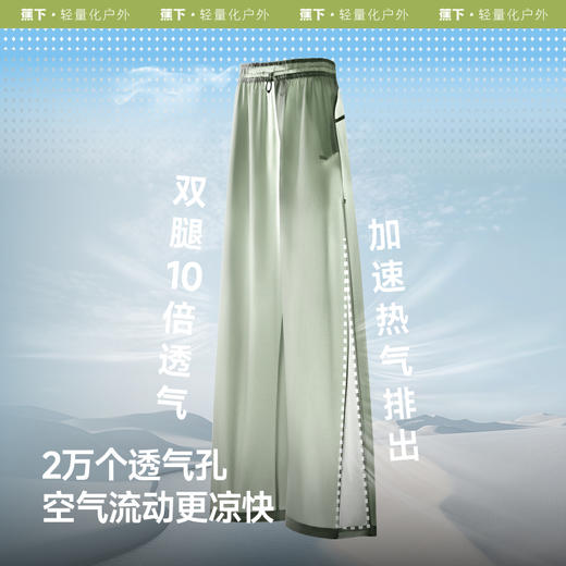 【蕉下精选】蕉下女士超透气宽松防晒裤AS85025 商品图1