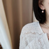 低饱和彩色·天然色·紫雾玫瑰 正圆ji光 基本无暇或轻微生长痕迹 10-11mm 纯银配件 商品缩略图7