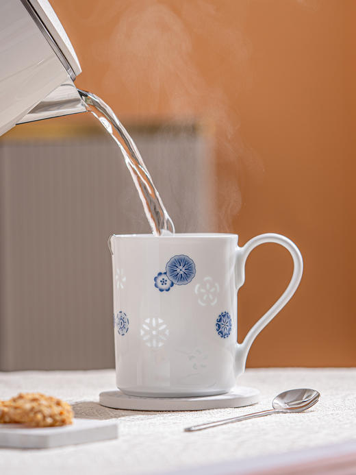 WENO° |富玉陶瓷马克杯家用特别好看的喝水杯子情侣款一对女生男生咖啡杯 商品图7