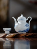富玉 | 富玉陶瓷景德镇茶具套装家用功夫茶具茶杯盖碗茶壶 双松平远酒具一壶四杯 商品缩略图4
