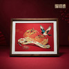 铜师傅 手工錾刻 铜雕画《狮来运转（桌面）系列》办公室装饰画 商品缩略图7