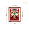 铜师傅 手工錾刻 铜雕画《狮来运转（桌面）系列》办公室装饰画 商品缩略图3