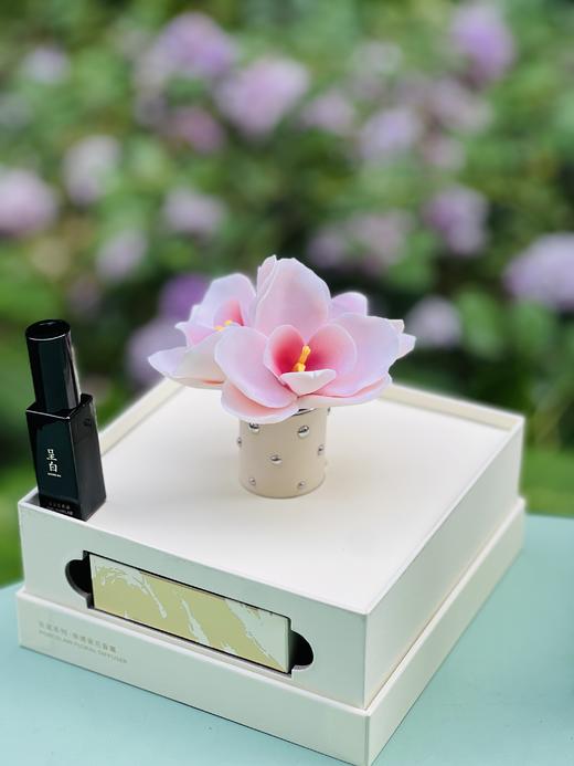 呈白十二花神浮光芍药非遗瓷花香薰礼盒扩香石香氛;呈白花奖非遗白瓷花香薰礼盒无火扩香石家居摆件 商品图4
