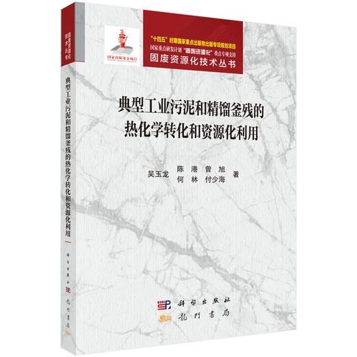 典型工业污泥和精馏釜残的热化学转化和资源化利用 吴玉龙等 9787508868455 商品图0