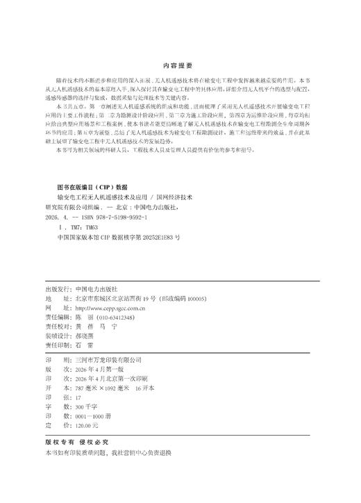 输变电工程无人机遥感技术与应用 商品图2