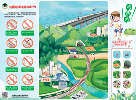 6977474720106铁路沿线危险行为磁力板