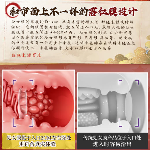 谜姬江东三姐妹真人大屁股臀倒模成人飞机杯男用品 商品图3
