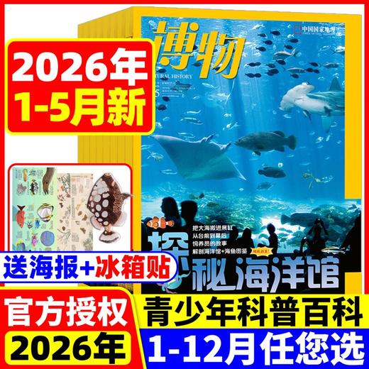 别着急报科普班，《博物》杂志把自然课变的超好玩！【悦刊图书】 商品图1