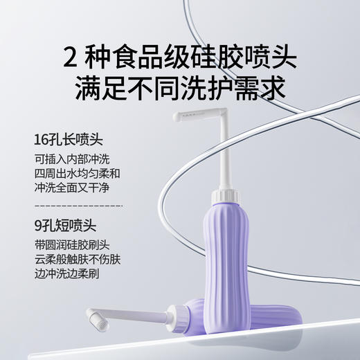 【新会员福利】嫚熙孕妇产妇私处冲洗器产妇坐月子外会阴清洗器婴儿洗屁股洗护瓶 商品图3