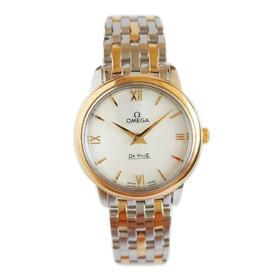 【95新】OMEGA 欧米茄424.20.27.60.05.001石英机芯27MM（女款）DE VILLE 碟飞系列 精钢/18K黄金290426TJ17
