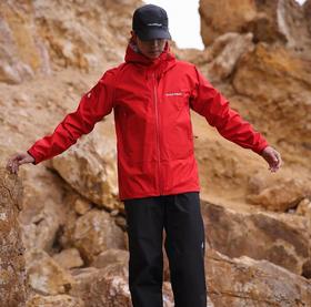 [雨舞者]MONTBELL男GTX户外运动防风防水登山硬壳冲锋衣外套1128618