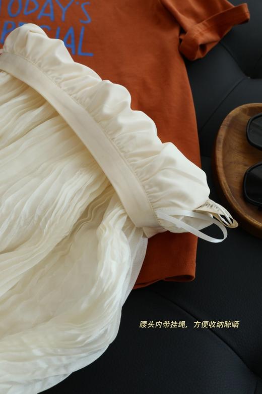 绝美月光纱百褶半身裙 商品图11