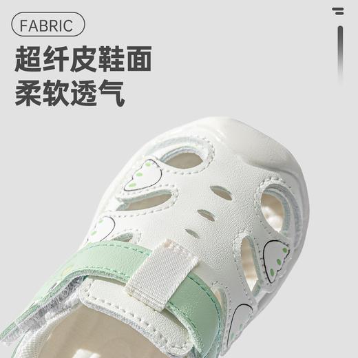 布拉米勒夏季新款宝宝学步凉鞋软底透气男女童凉鞋防撞包头婴幼儿凉鞋15-21★ 商品图3