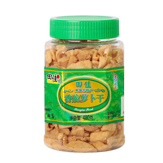 潮汕潮州菜脯厂家直销酱腌菜田佳香脆萝卜干下饭菜汕头澄海菜脯 商品图4