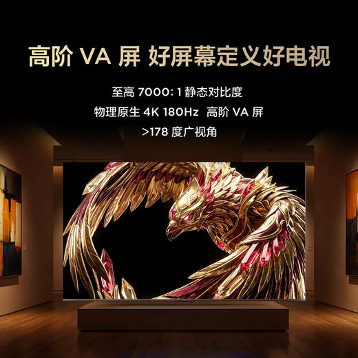 【FFALCON雷鸟】鹏7 Plus 26款 65英寸 高阶VA 全通道360Hz HDMI2.1 电视机 65S78A Plus 商品图8