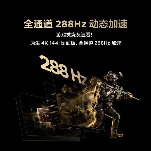 【FFALCON雷鸟】55鹤6 Plus 26款55英寸高阶VA屏QD-MiniLED288Hz高刷XDR1500nits安桥音响平板电视55R69A Plus 商品图6