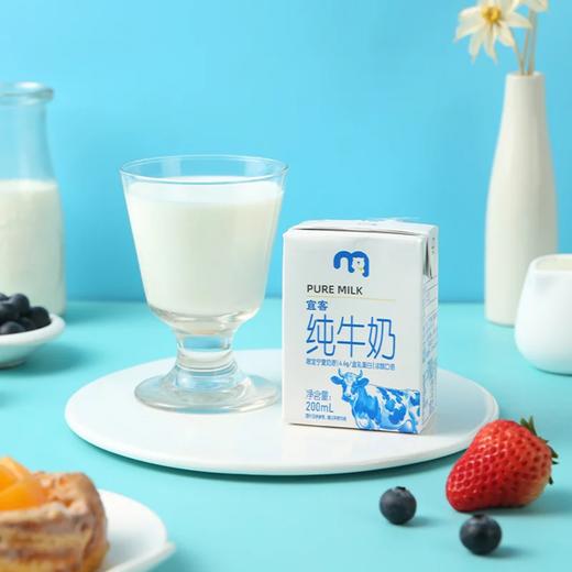 麦德龙 宜客 纯牛奶 200ml*12/24 商品图3