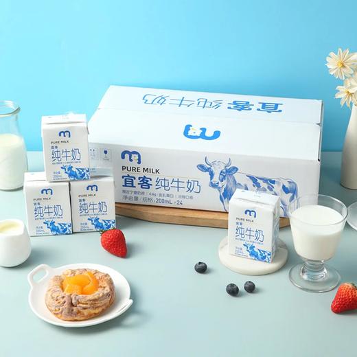 麦德龙 宜客 纯牛奶 200ml*12/24 商品图0