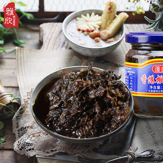 蓬盛香港橄榄菜180g下饭菜瓶装正宗潮汕特产佐粥配粥神器杂咸酱菜 商品图3