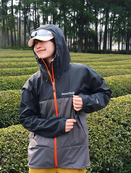 [雷系列]MONTBELL女连帽经典款硬壳冲锋衣户外徒步宽松防风外套1128770 商品图1