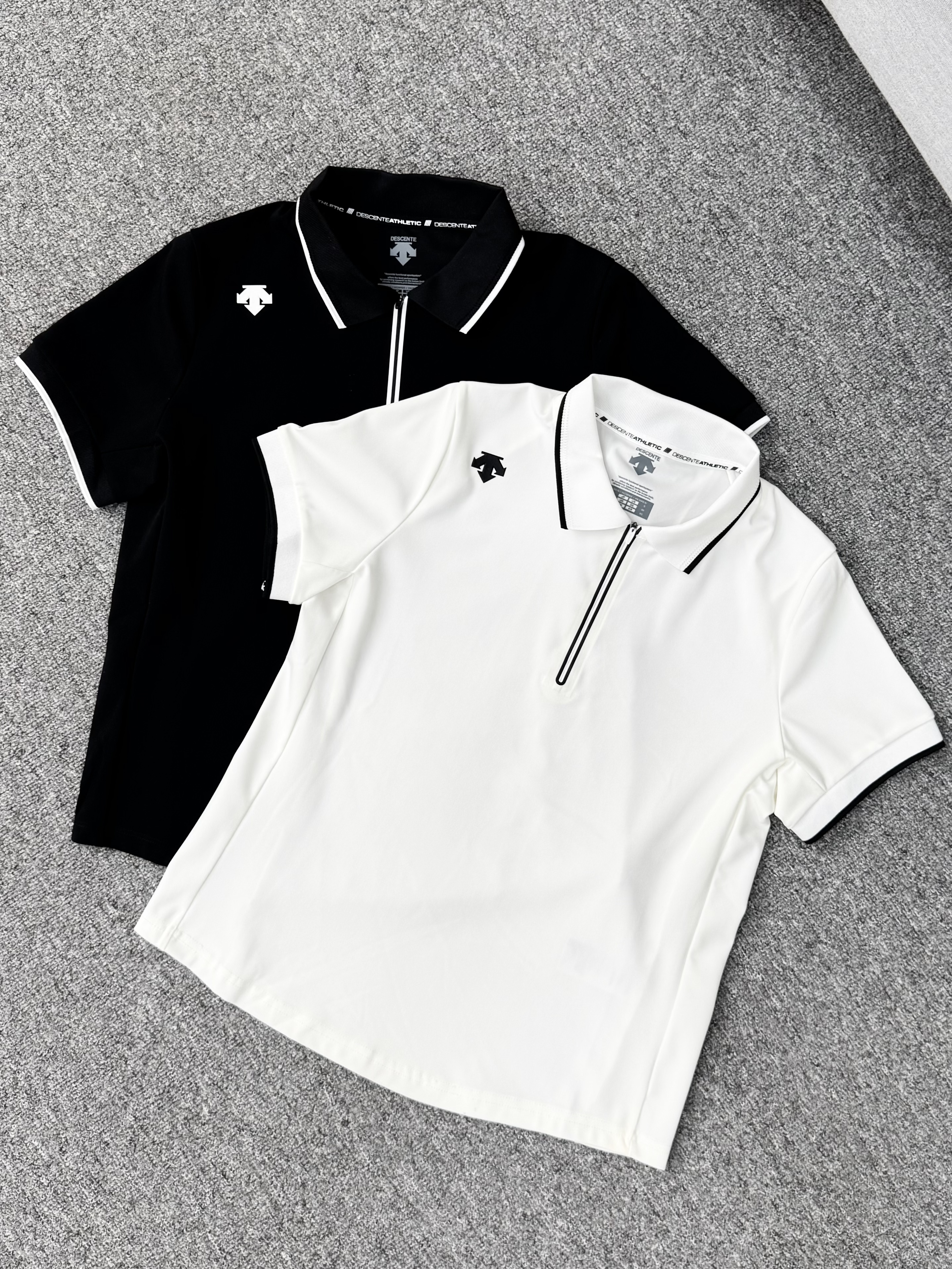 付款减库存！箭头家 dst ATHLETIC 系列的女士短袖 POLO 衫  女款拉链短袖