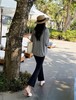 裸感四面弹时髦瑜伽八分喇叭裤 商品缩略图10