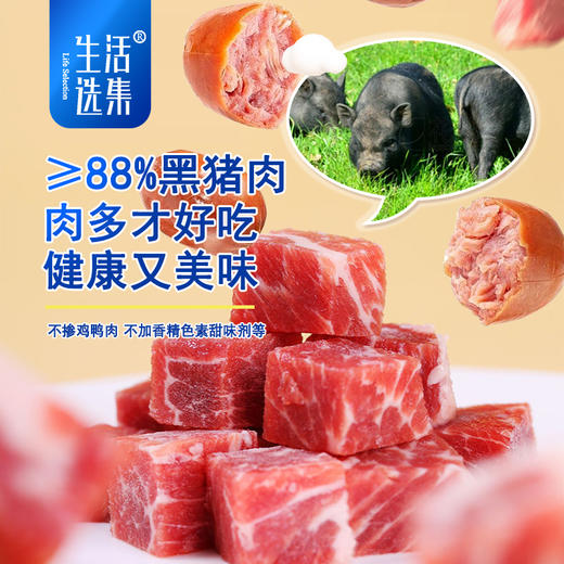 【生活选集】 黑猪小肉枣 150克/盒（15克*10） 商品图3