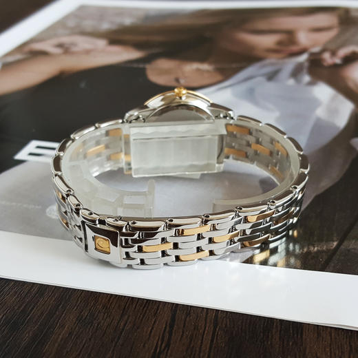 【95新】OMEGA 欧米茄424.20.27.60.05.001石英机芯27MM（女款）DE VILLE 碟飞系列 精钢/18K黄金290426TJ17 商品图5