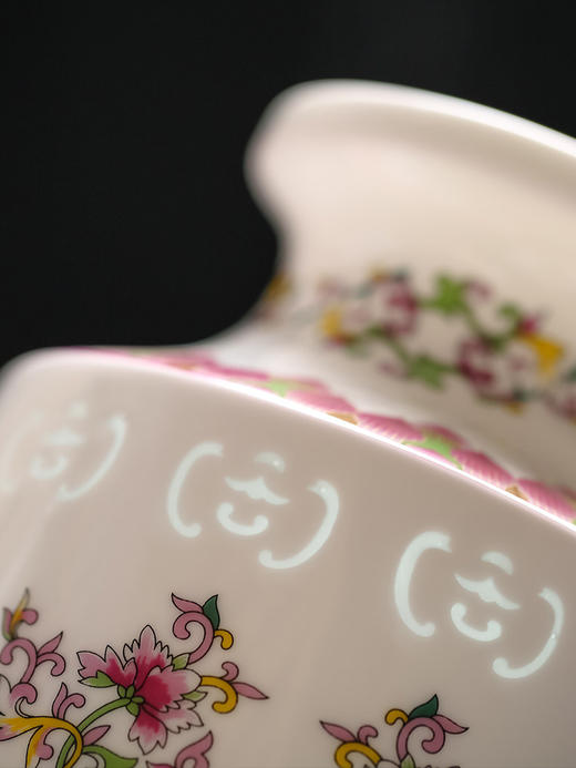富玉呈祥丨 富玉陶瓷景德镇青花玲珑花瓶客厅摆件插花轻奢高级感乔迁新居礼物 商品图5