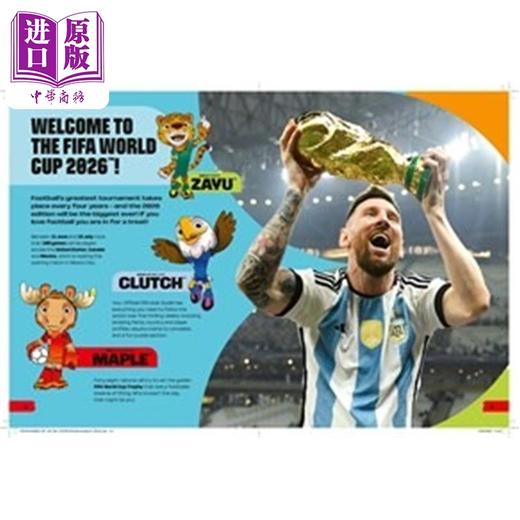 预售 【中商原版】FIFA世界杯2026儿童手册 官方指南 FIFA World Cup 2026 Kids Handbook The Official Guide 英文原版 Alex Rice 商品图3