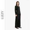 2026LIZZY亚麻天丝西装领老钱风纯色长袖衬衫外套两穿春夏女8193 商品缩略图3