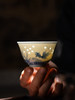 富玉窑丨景德镇手工青花玲珑茶具套组仿古金玉满堂 商品缩略图8