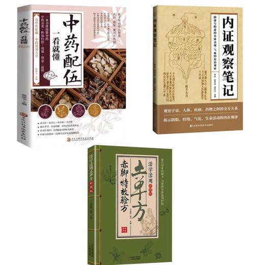 【3册】中药配伍一看就懂+赤脚特效验方+内证观察笔记 商品图0