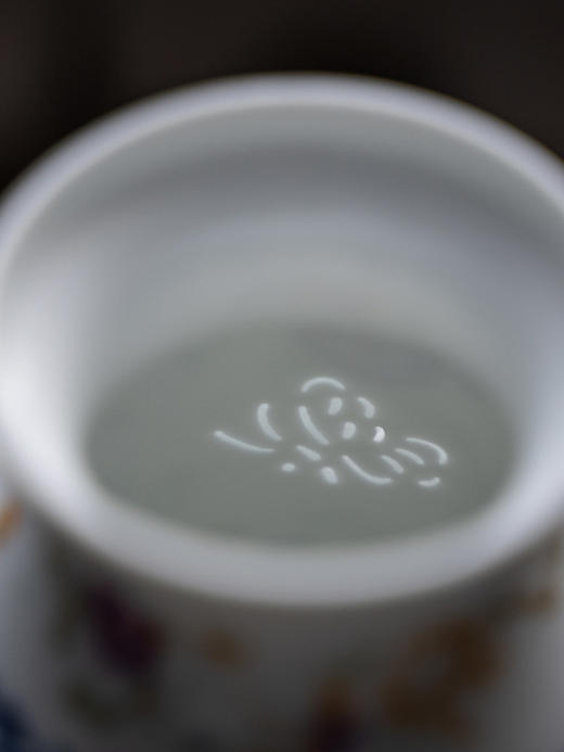 富玉呈祥丨富玉景德镇陶瓷花瓶摆件客厅插花轻奢高级感超好看玄关桌面装饰品 商品图4