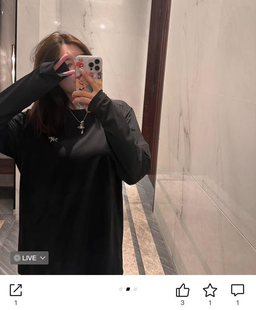 鸟 𝐌𝐨𝐭𝐮𝐬 𝐜𝐫𝐞𝐰速干打底衫t恤051303 商品图2