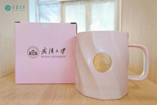 武大珞珈水纹铜章杯马克杯 商品图2