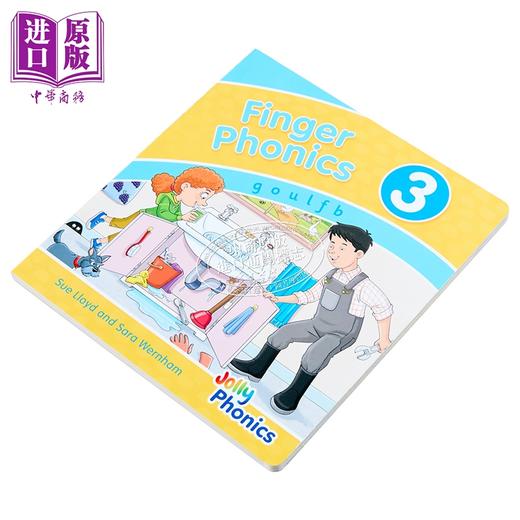 【中商原版】Finger Phonics Book 3 快乐自然拼读手指拼读书3 英文原版 英语字母表字母发音 多感官教学活动 Jolly Phonics 商品图2