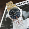 【全新】TITONI 梅花83738 S-DB-369自动机械机芯日期显示透明表背表圈水钻39MM（男款）Space Star 天星系列精钢/皮带170426NJ83 商品缩略图4