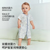 【宝宝服饰】EMXEE嫚熙婴童对襟冰薄荷连身衣 商品缩略图3