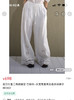 重工布洛克镂空刺绣休闲裤子长裤 商品缩略图0