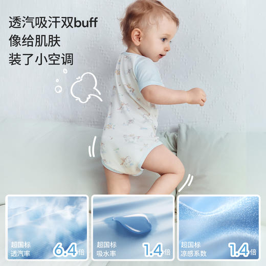 【宝宝服饰】EMXEE嫚熙婴童包屁衣2026 商品图2