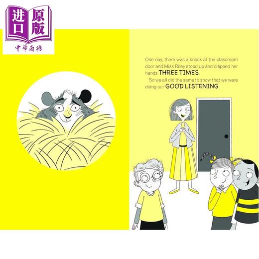 【中商原版】威格尔斯伯勒小学12 豚鼠出逃记 Wigglesbottom Primary The Great Guinea Pig Escape 英文原版 爆笑校园故事 商品图2