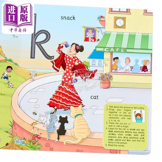 【中商原版】Finger Phonics Book 2 快乐自然拼读手指拼读书2 英文原版 英语字母表字母发音 多感官教学活动 Jolly Phonics 商品图4