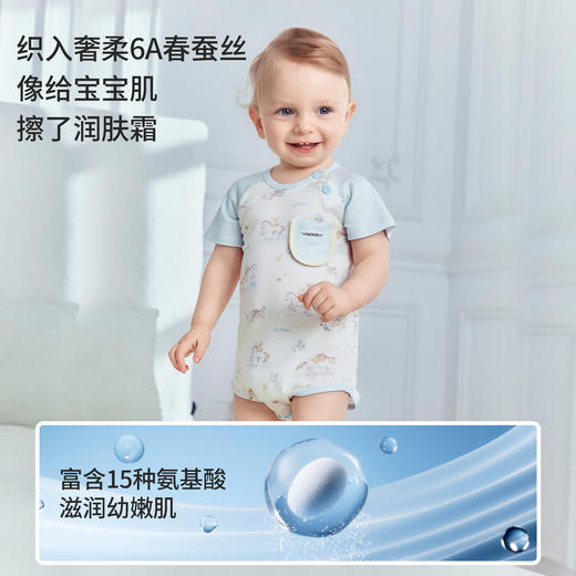 【宝宝服饰】EMXEE嫚熙婴童包屁衣2026 商品图3