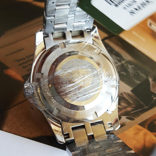 【全新】TITONI 梅花93808 S-617自动机械机芯日期显示镶条钻39MM（男款）Airmaster 空中霸王系列精钢170426NJ06 商品图7