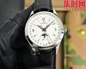 5C积家大师系列1558420 全日历腕表 男士腕表 6点位真小秒