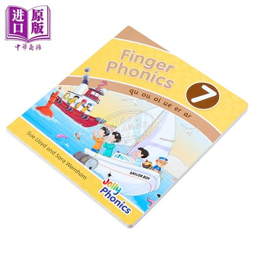 【中商原版】Finger Phonics Book 7 快乐自然拼读手指拼读书7 英文原版 英语字母表字母发音 多感官教学活动 Jolly Phonics 商品图2