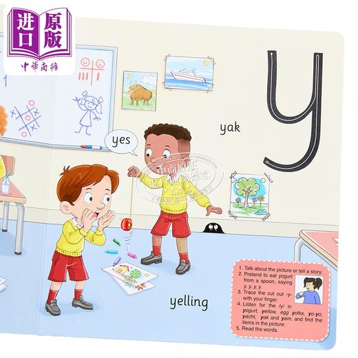 【中商原版】Finger Phonics Book 6 快乐自然拼读手指拼读书6 英文原版 英语字母表字母发音 多感官教学活动 Jolly Phonics 商品图3